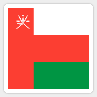 Oman flag Sticker